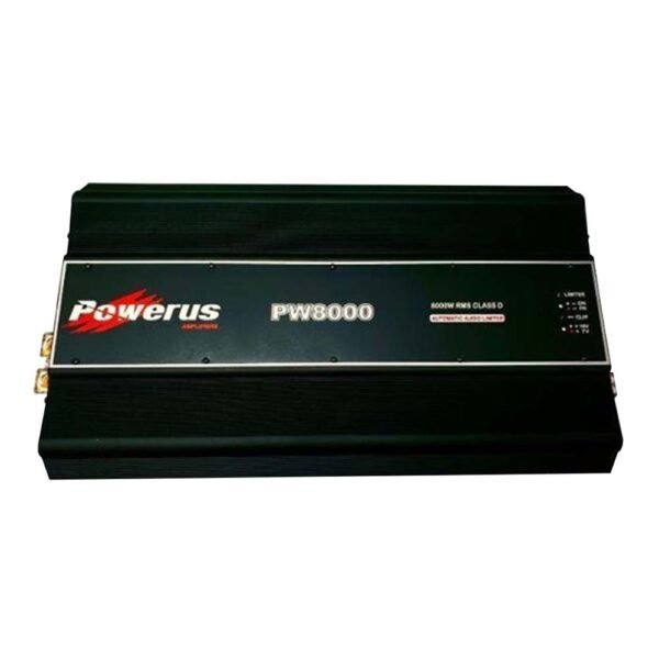 Ενισχυτής Αυτοκινήτου – Powerus PW8000 1Ω