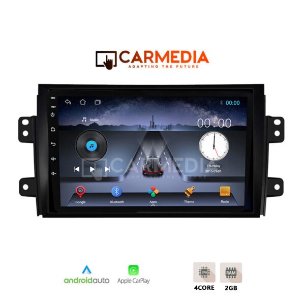 CARMEDIA CM209-13 TABLET 9'' OEM FIAT SEDICI | SUZUKI SX4 2005-2013