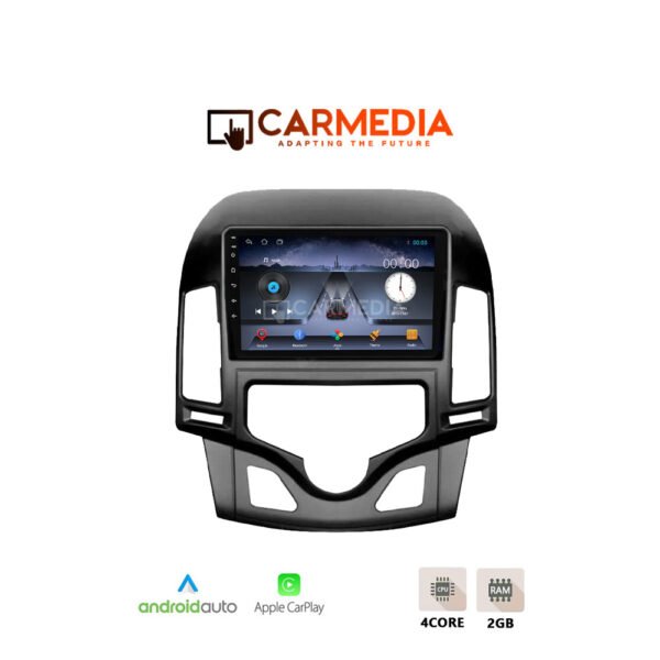 CARMEDIA CM209-13 TABLET 9'' OEM HYUNDAI i30 2007-2012 CLIMA