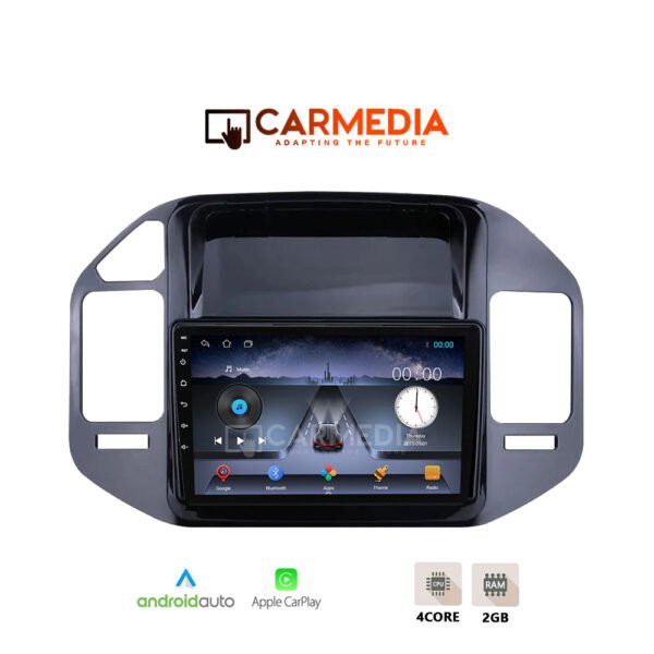 CARMEDIA CM209-13 TABLET 9'' OEM MITSUBISHI PAJERO 1999-2006 FULL FRAME