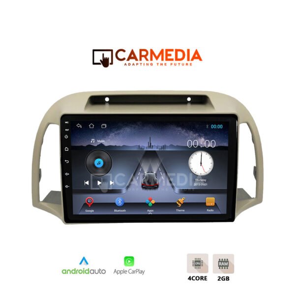 CARMEDIA CM209-13 TABLET 9'' OEM NISSAN MICRA K12 2002-2010