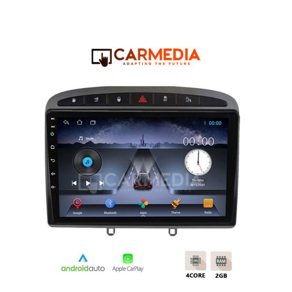 CARMEDIA CM209-13 TABLET 9'' OEM PEUGEOT 308 2007-2012
