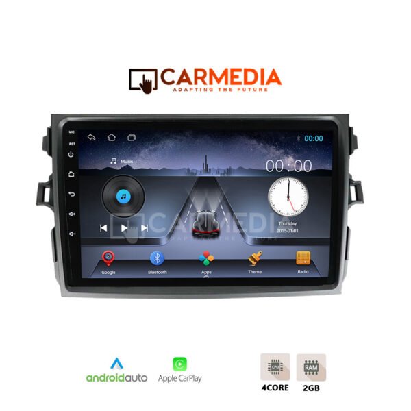CARMEDIA CM209-13 TABLET 9'' OEM TOYOTA COROLLA 4D 2006-2012
