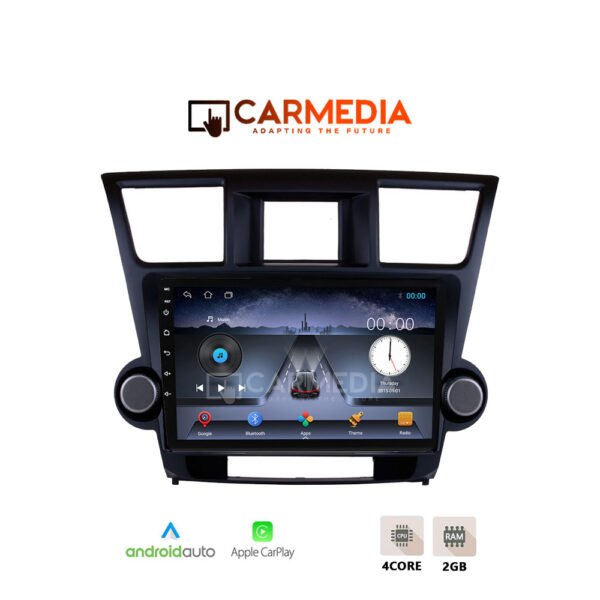 CARMEDIA CM210-13 TABLET 10'' OEM TOYOTA HIGHLANDER 2008-2015