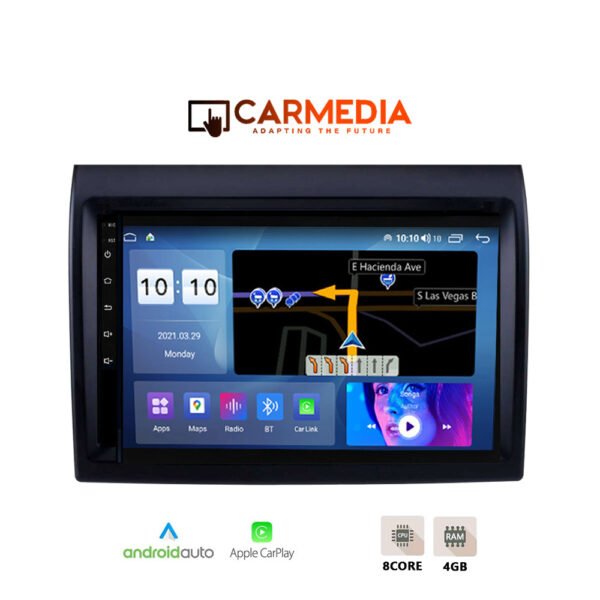 CARMEDIA CMDU409-3 TABLET 9'' OEM FIAT DUCATO | CITROEN JUMPER | PEUGEOT BOXER 2006-2011