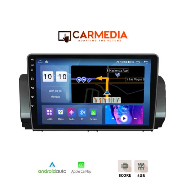 CARMEDIA CMDU409-3 TABLET 9'' OEM DACIA LOGAN-SANDERO-JOGGER 2020+