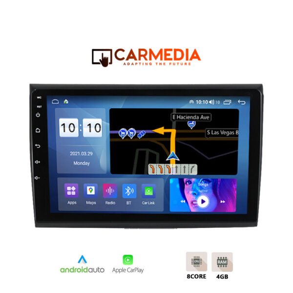 CARMEDIA CMDU409-3 TABLET 9'' OEM FIAT BRAVO 2007+