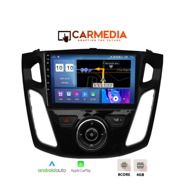 CARMEDIA CM409-13 TABLET 9'' OEM FORD FOCUS 2011-2018