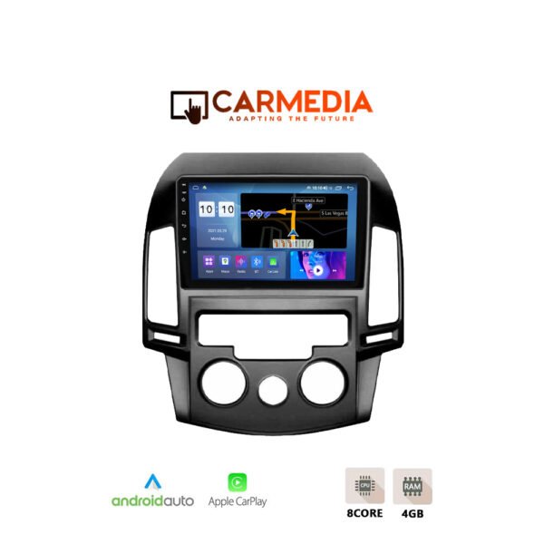 CARMEDIA CM409-13 TABLET 9'' OEM HYUNDAI i30 2007-2012 A/C