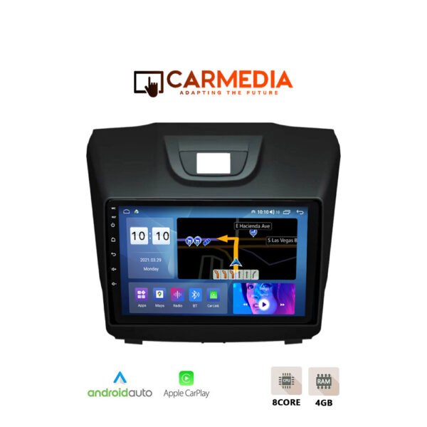 CARMEDIA CMDU409-3 TABLET 9'' OEM ISUZU D-MAX 2012-2020