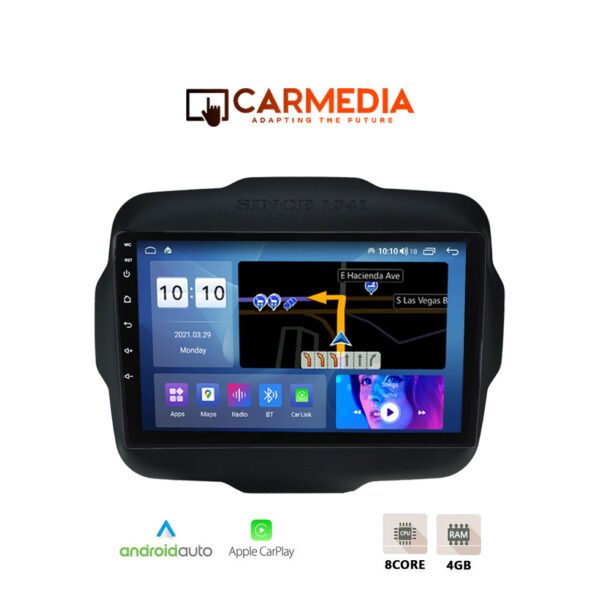 CARMEDIA CMDU409-3 TABLET 9'' OEM JEEP RENEGADE 2014+