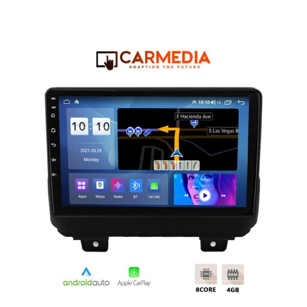 CARMEDIA CM409-13 TABLET 9'' OEM JEEP WRANGLER 2018+