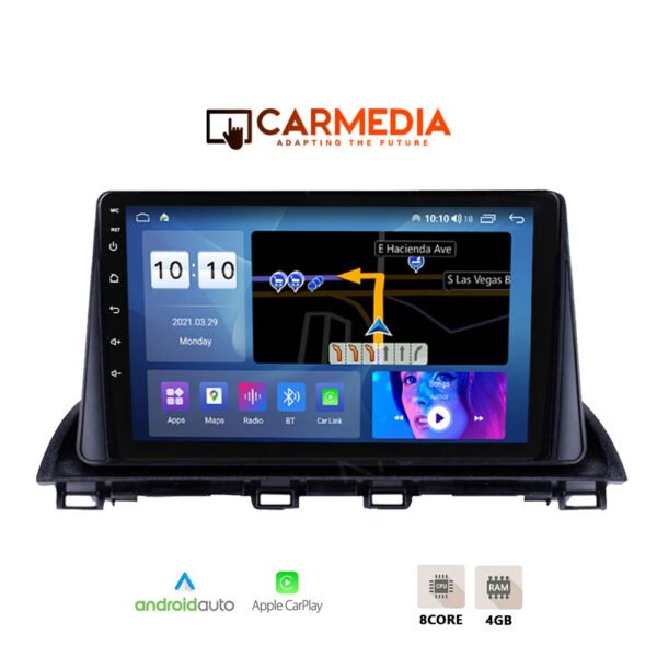CARMEDIA CM409-13 TABLET 9'' OEM MAZDA 3 2014+