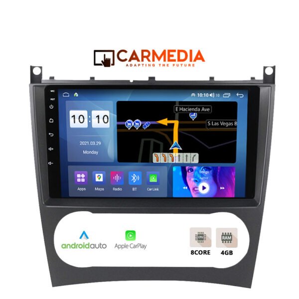 CARMEDIA CMDU409-3 TABLET 9'' OEM MERCEDES C-CLK (W203-209) 2004-2008