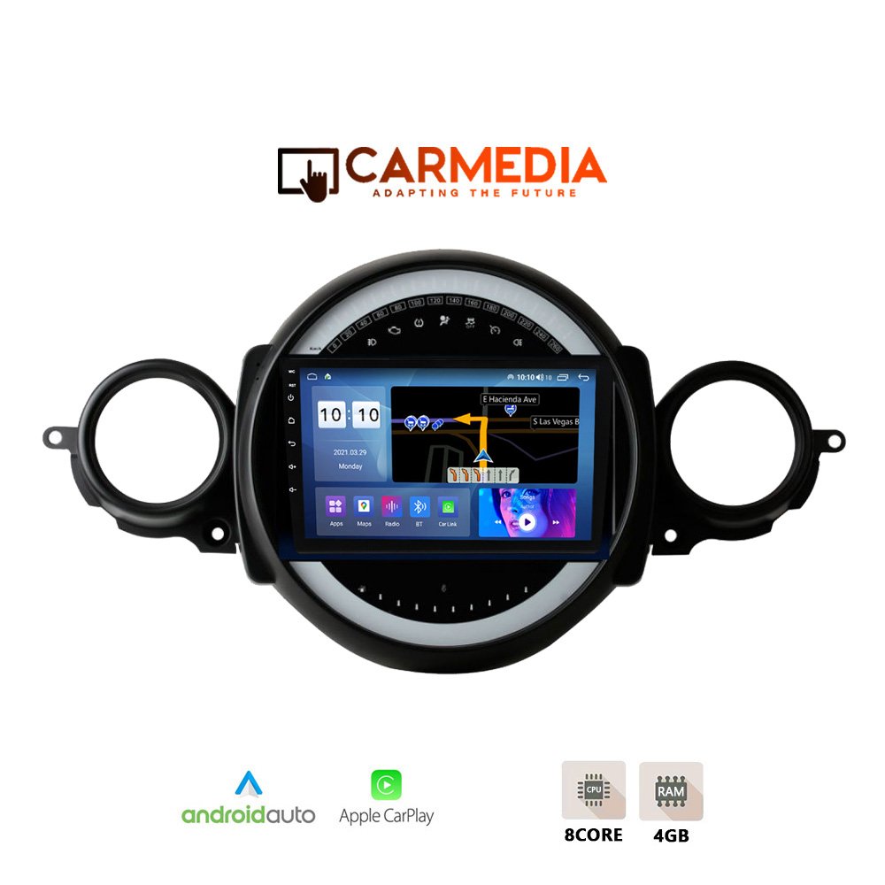 CARMEDIA-CM409-12-PRO-OEM-TABLET-9-MINI-COOPER-R56-R57-2007-2014