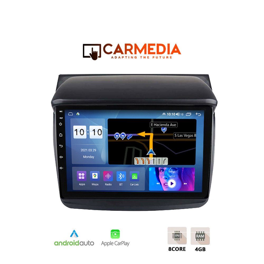 CARMEDIA-CM409-12-PRO-OEM-TABLET-9-MITSUBISHI-L200-2006-2015