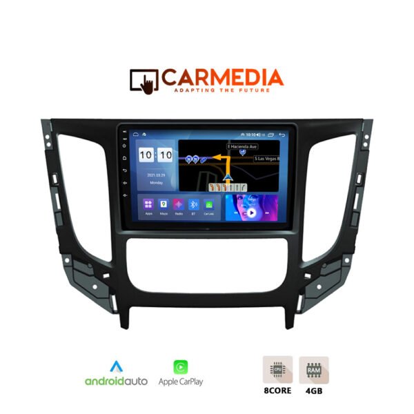 CARMEDIA CMDU409-3 TABLET 9'' OEM MITSUBISHI L200 2015+ CLIMA