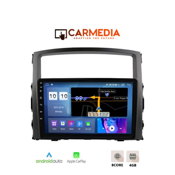 CARMEDIA CMDU409-3 TABLET 9'' OEM MITSUBISHI PAJERO 2006-2013