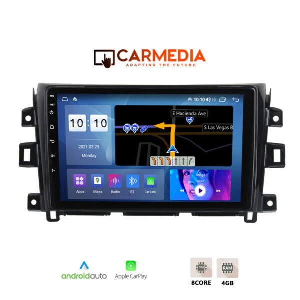 CARMEDIA CM409-13 TABLET 9'' OEM NISSAN NAVARA 2016+