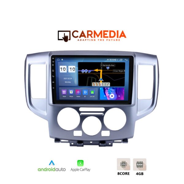 CARMEDIA CM409-13 TABLET 9'' OEM NISSAN NV200 2007+