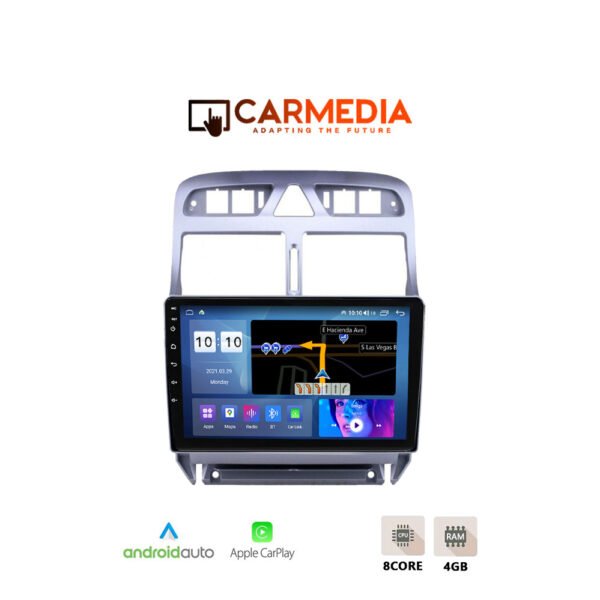 CARMEDIA CMDU409-3 TABLET 9'' OEM PEUGEOT 307 2001-2008