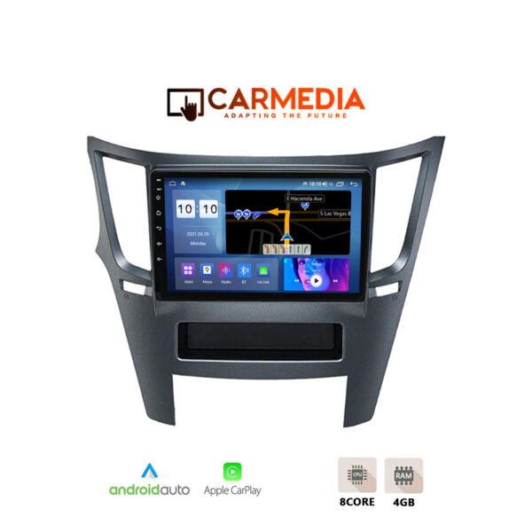 CARMEDIA CMDU409-3 TABLET 9'' OEM SUBARU LEGACY-OUTBACK 2009+