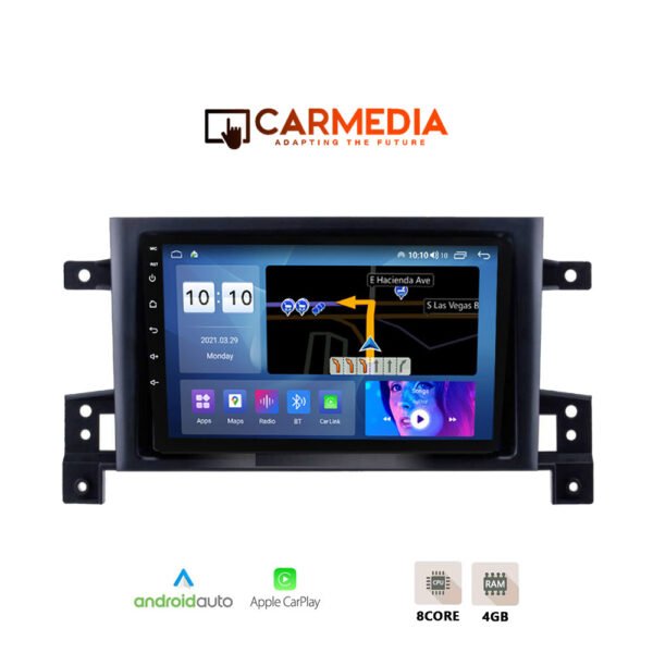 CARMEDIA CMDU409-3 TABLET 9'' OEM SUZUKI GRAND VITARA 2005-2015