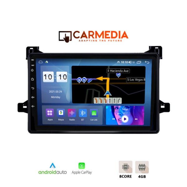CARMEDIA CMDU409-3 TABLET 9'' OEM TOYOTA PRIUS 2016-2020
