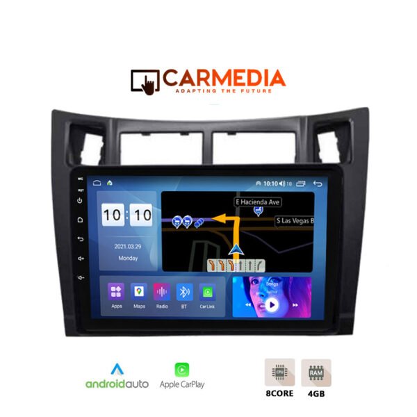 CARMEDIA CMDU409-3 TABLET 9'' OEM TOYOTA YARIS 2006-2011