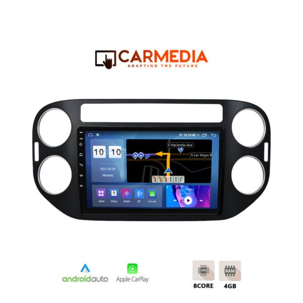 CARMEDIA CMDU409-3 TABLET 9'' OEM VW TIGUAN 2004-2016