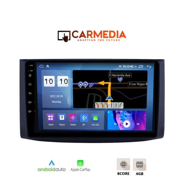 CARMEDIA CMDU409-3 TABLET 9'' OEM CHEVROLET AVEO 2006-2010