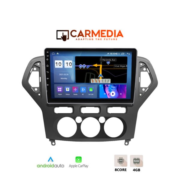 CARMEDIA CM410-12 PRO TABLET 10'' OEM FORD MONDEO 2007-2011 A/C