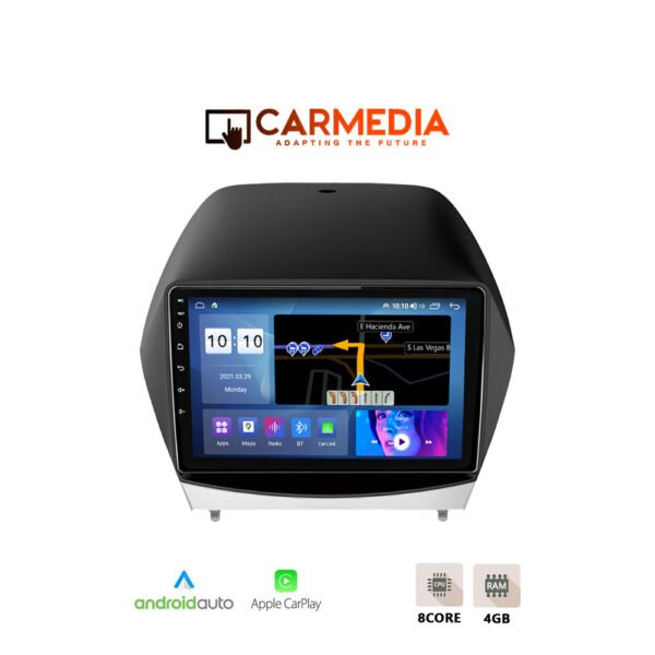 CARMEDIA CM410-12 PRO TABLET 10'' OEM HYUNDAI iX35 2010-2015
