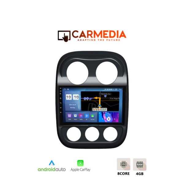 CARMEDIA CMDU410-3 TABLET 10'' OEM JEEP COMPASS 2009-2015 | PATRIOT 2007-2016