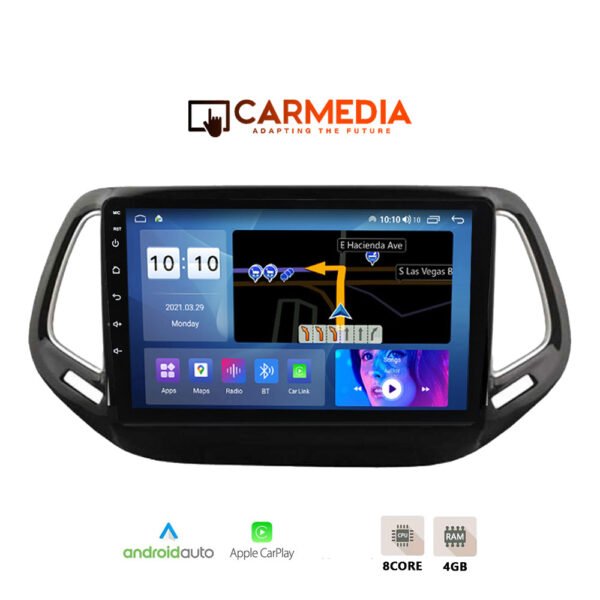 CARMEDIA CM410-12 PRO TABLET 10'' OEM JEEP COMPASS 2016+