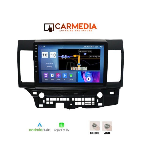 CARMEDIA CMDU410-3 TABLET 10'' OEM MITSUBISHI LANCER 2008+