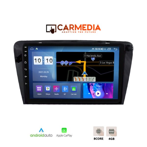 CARMEDIA CM410-12 PRO TABLET 10'' OEM SKODA OCTAVIA 7 2013-2020