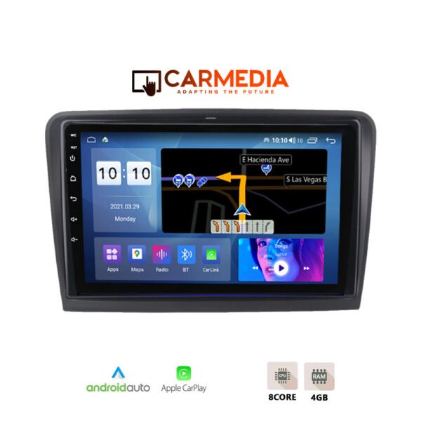 CARMEDIA CMDU410-3 TABLET 10'' OEM SKODA SUPERB 2008-2015