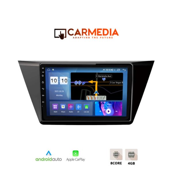 CARMEDIA CMDU410-3 TABLET 10'' OEM VW TOURAN 2016+