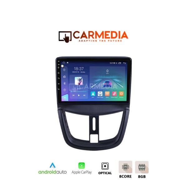CARMEDIA CM809-13 TABLET 9'' OEM PEUGEOT 207 2007+