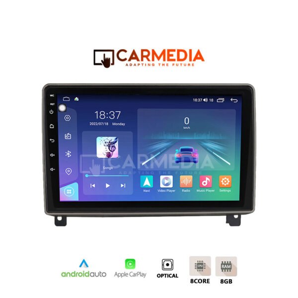 CARMEDIA CM809-13 TABLET 9'' OEM PEUGEOT 407 2004-2011