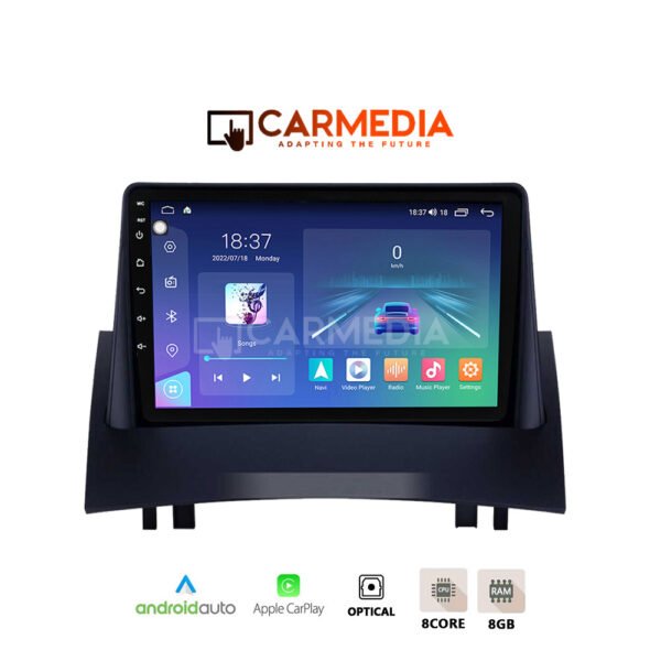 CARMEDIA CM809-13 TABLET 9'' OEM RENAULT MEGANE 2 2002-2008