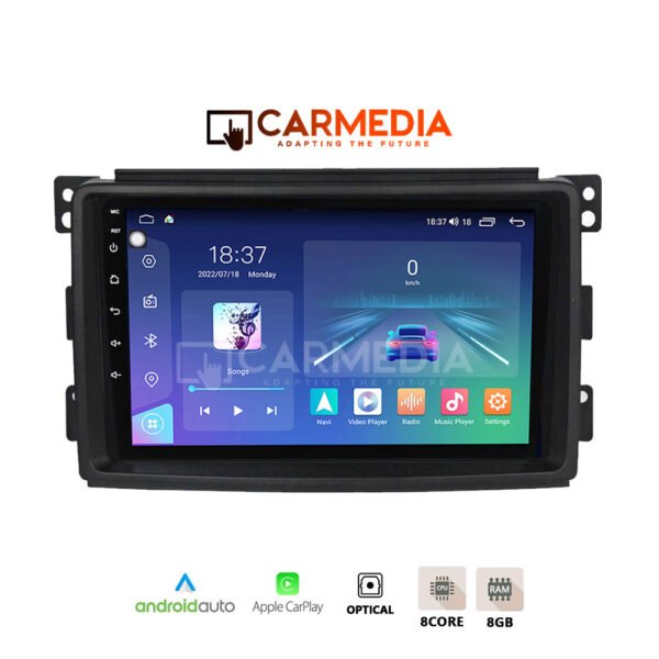 CARMEDIA CM809-13 TABLET 9'' OEM SMART 2007-2010