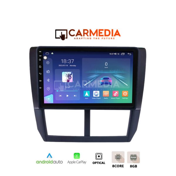 CARMEDIA CM809-13 TABLET 9'' OEM SUBARU FORESTER-IMPREZA XV 2008-2013