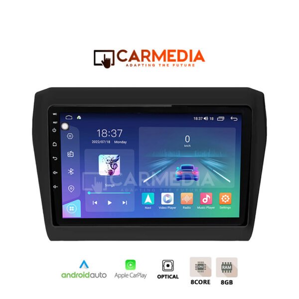 CARMEDIA CM809-13 TABLET 9'' OEM SUZUKI SWIFT 2017+