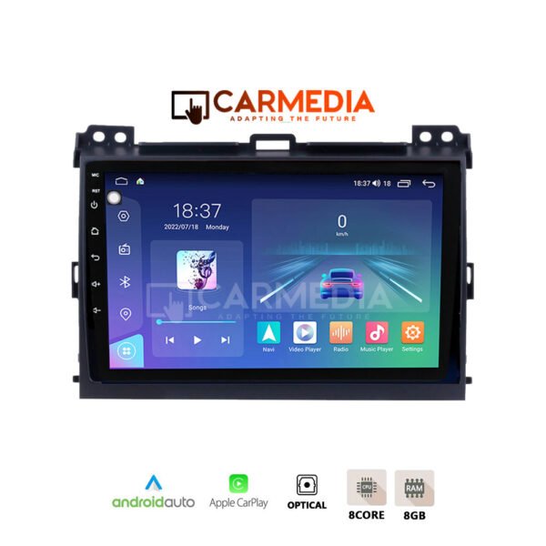 CARMEDIA CM809-13 TABLET 9'' OEM TOYOTA LANDCRUISER 2002-2008