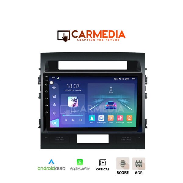 CARMEDIA CM809-13 TABLET 9'' OEM TOYOTA LANDCRUISER J150 2008-2015