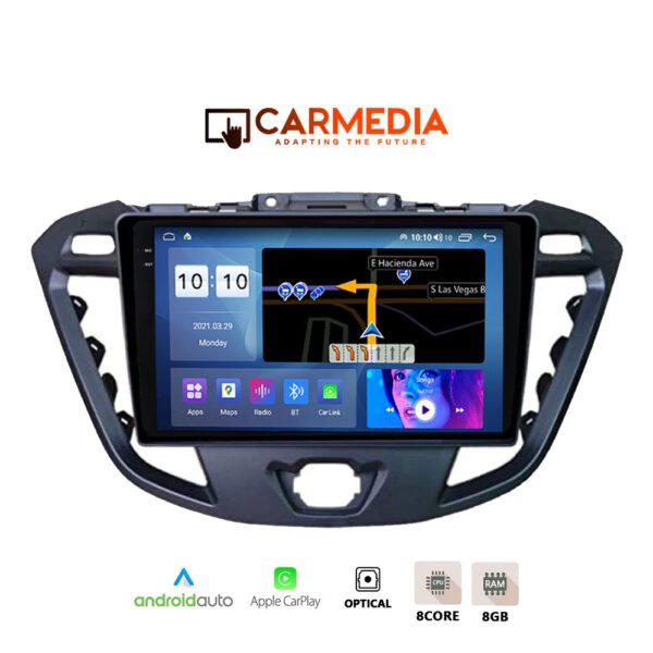 CARMEDIA CMDU4095-5 PRO PLUS TABLET 9.5'' OEM FORD TRANSIT CUSTOM| TOURNEO CUSTOM 2013-2019