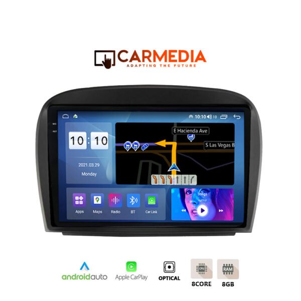 CARMEDIA CMDU4095-4 PRO PLUS TABLET 9.5'' OEM MERCEDES SL (R230) FACELIFT 2006-2012