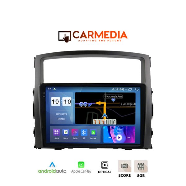 CARMEDIA CMDU8095-6 PRO PLUS TABLET 9.5'' OEM MITSUBISHI PAJERO 2006-2013